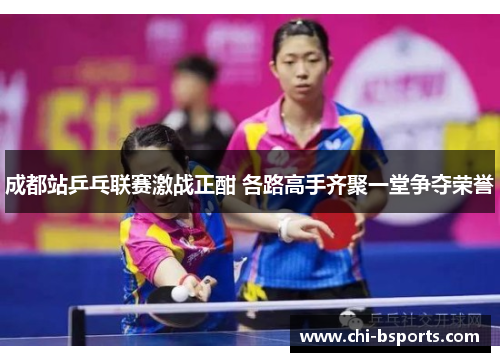 成都站乒乓联赛激战正酣 各路高手齐聚一堂争夺荣誉